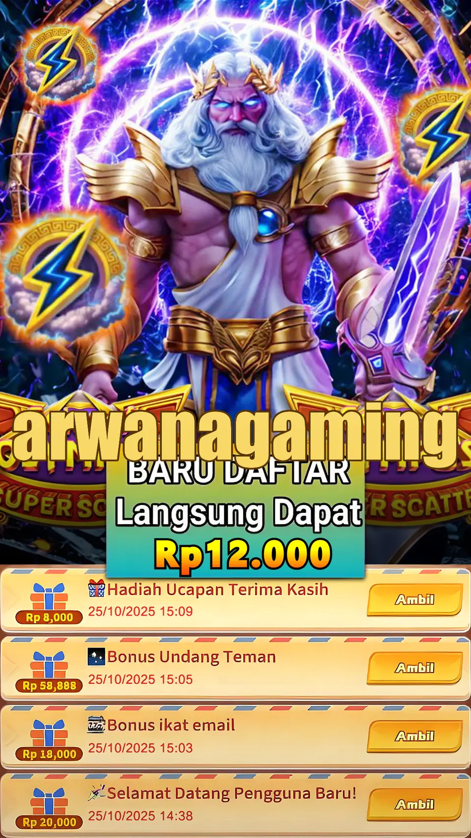 arwanagaming Masuk